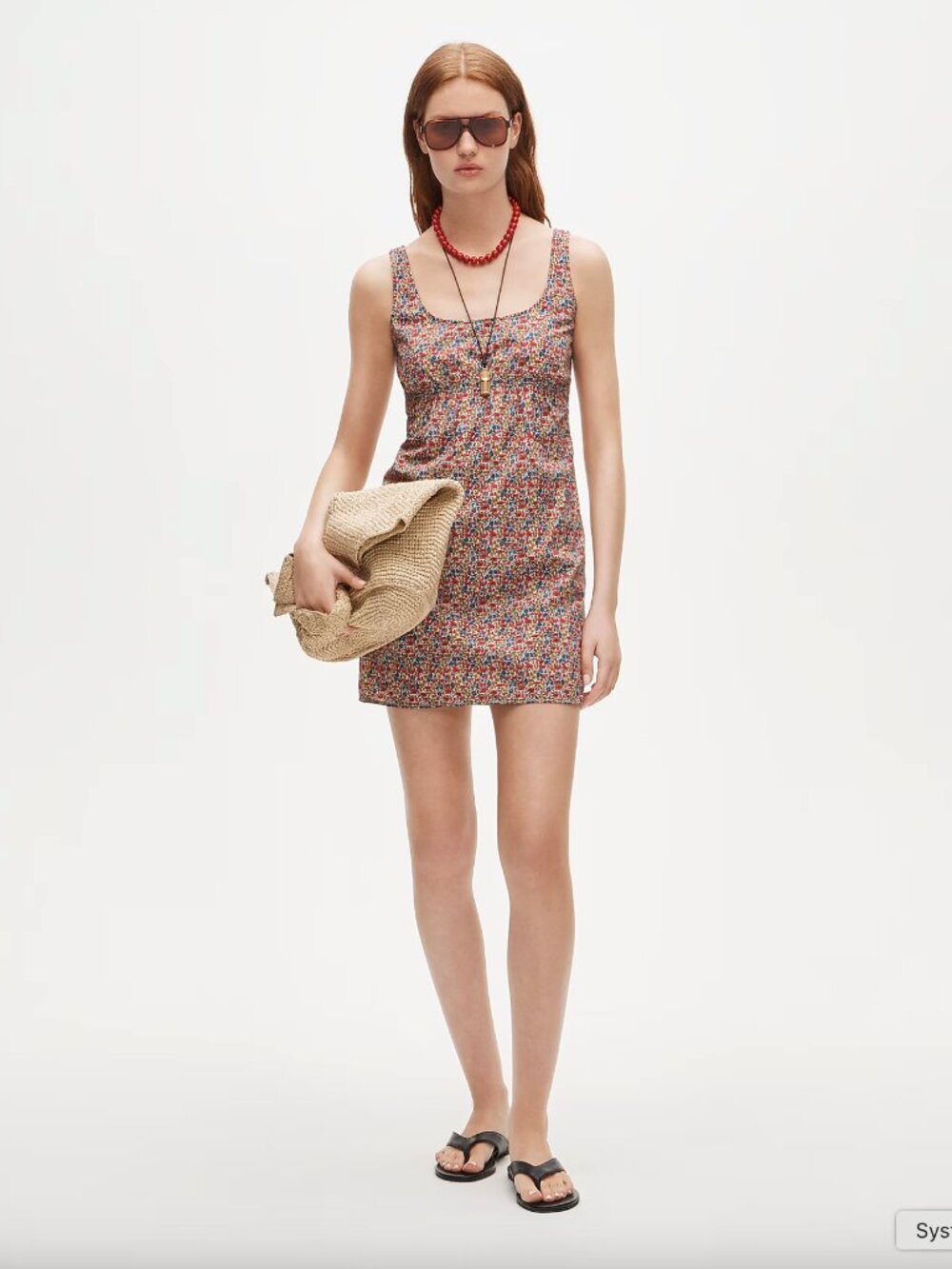 Jcrew Scoopback mini dress in Liberty® floral fabric